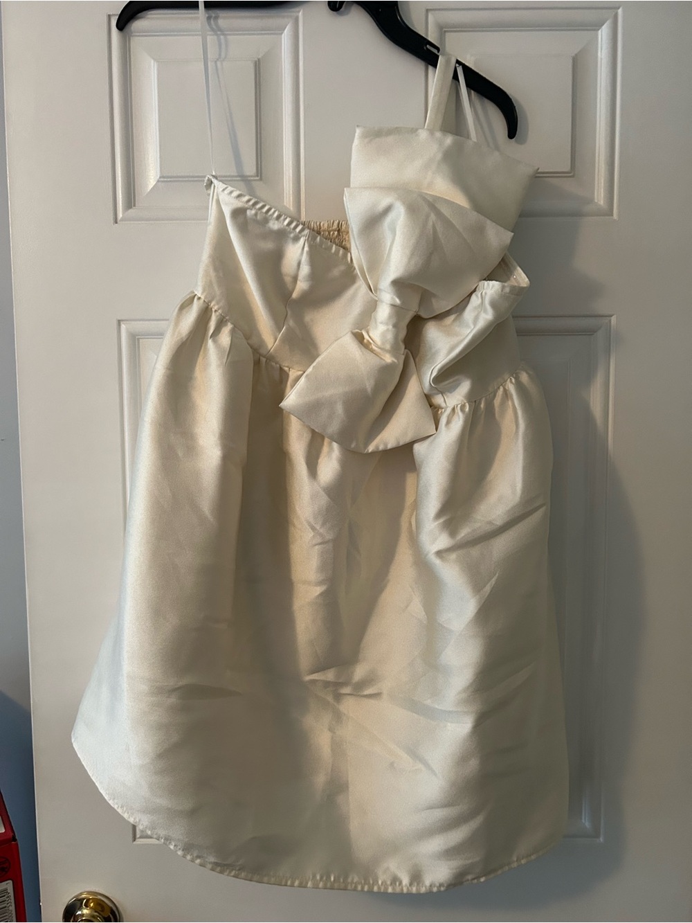 Petal & Pup Cream bow dress
